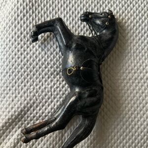 Black Horse Figurine